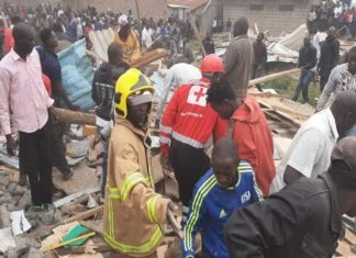 Drame au Kenya: 7 élèves morts et Plusieurs autres blessés dans l’effondrement de leur école ce lundi