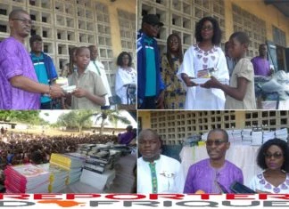 Togo : Education nationale, des kits scolaires du parti BATIR aux élèves défavorisés d’EPP Adamavo Kopé