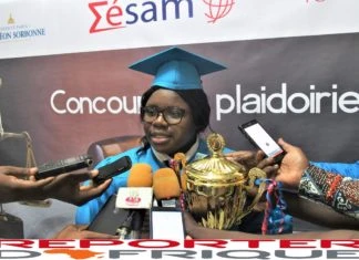 Togo : Schimène Djékété au sommet de la plaidoirie à ESAM