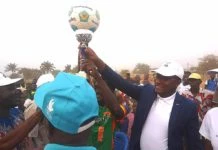 Campagne électorale: À Sotouboua, un tournoi de football de la SJFE-Togo a mobilisé pour Faure Gnassingbé